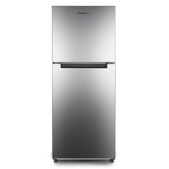 Pemberly Row 10cf Top Freezer Refrigerator 24in Frost Free Quiet 43dB 110V