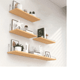thumbnail image 4 of Kit 4 Repisas Estante Flotante De Almacenamiento De Pared Xtellar beige, 4 of 4