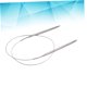 thumbnail image 5 of unbranded Agujas Circulares Para Tejer Con Cable De Acero Inoxidable Resistente Color Plateado, 5 of 8