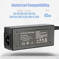 thumbnail image 1 of 45W Tipo C Adaptador Cargador Skyvast para HP Chromebook X360 11-AE000 12B-CA0, 1 of 2