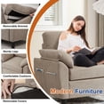thumbnail image 5 of Pingliang Home Living Room Furniture Set, Sectional Sofa Couch with Storage Ottoman and Accent Chair, Modern 3 Seater L Shaped Couch Sofa and Single Armchair,for Living Room,Apartment,Studio,Office, 5 of 6