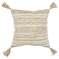 thumbnail image 1 of HomeRoots 403424 Oreiller de Plaid Intérieur et Extérieur en Ivoire de Sable, 1 of 1