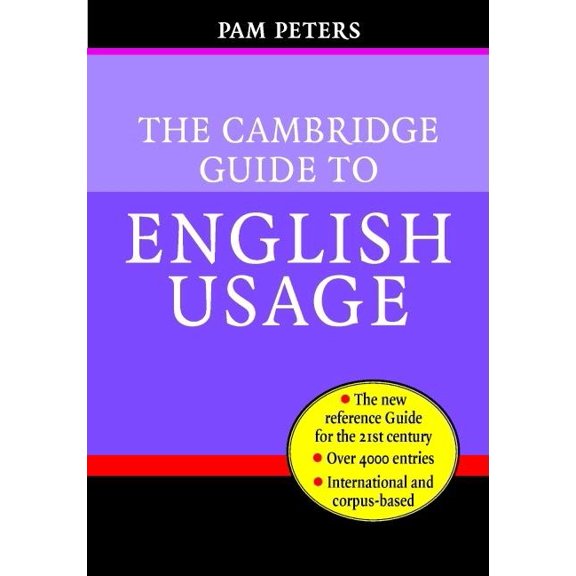 The Cambridge Guide to English Usage, (Hardcover)