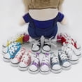 thumbnail image 3 of Doll Plimsolls, 9 Pairs 2.1in Long Doll  Shoes Multi Purpose  for Games, 3 of 8