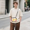 thumbnail image 6 of FORMRS Mini Crossbody Bag for Women Adjustable Shoulder Rope Travel Casual Phone Purse, Candy Lemon Slices, 6 of 7