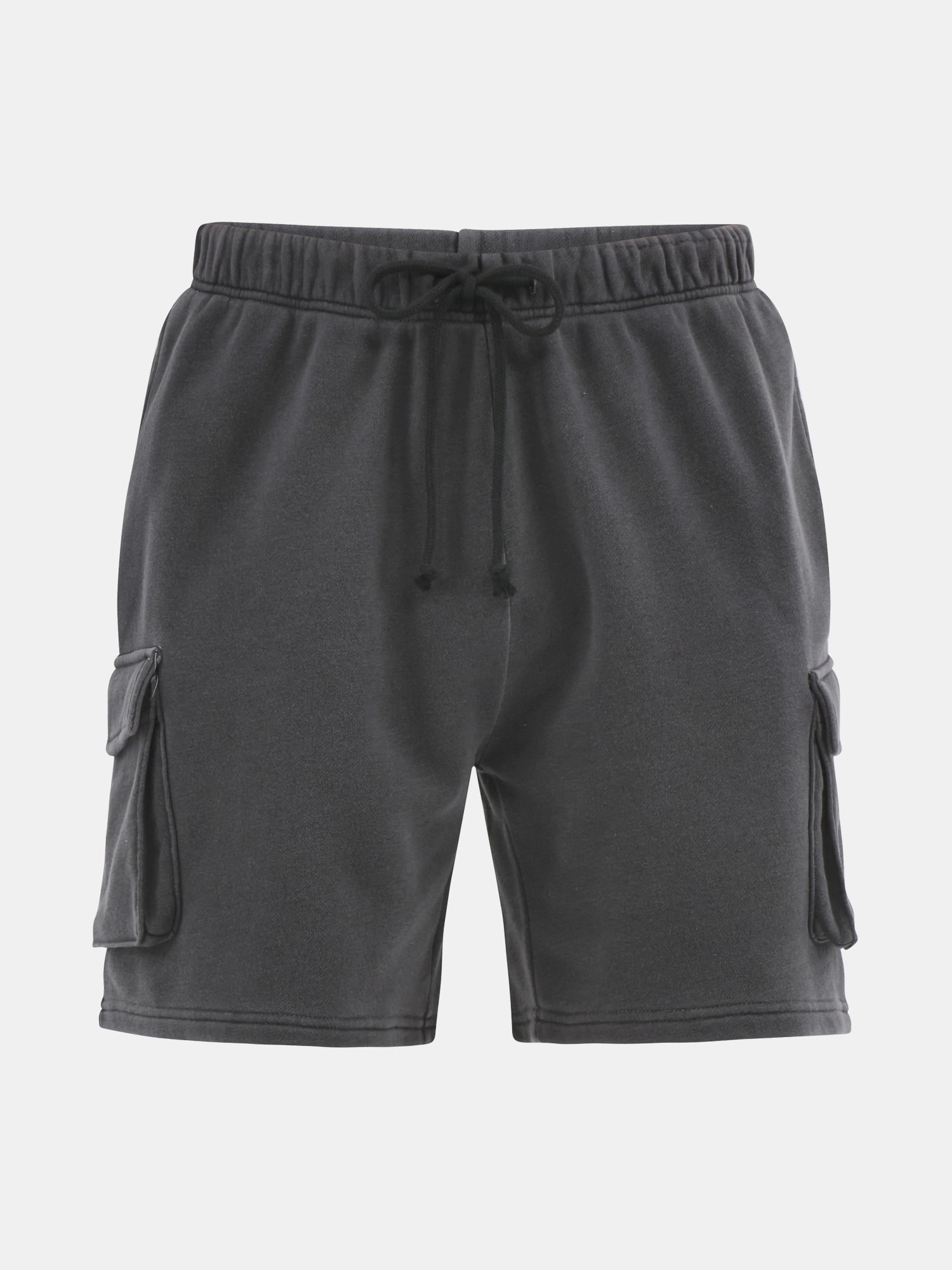 No Boundaries All Gender Soft Fleece Utility Cargo Shorts, Men's Sizes XS-5XL