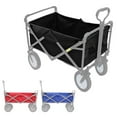 thumbnail image 4 of Folding Wagon Lining Cloth Bag Trolley Cart Inner Bag Replacement Storage Bag Black, 4 of 6