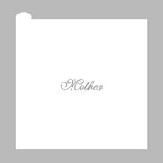 Stencil Ease Mother Plaques Cookie Art Stencils & Templates