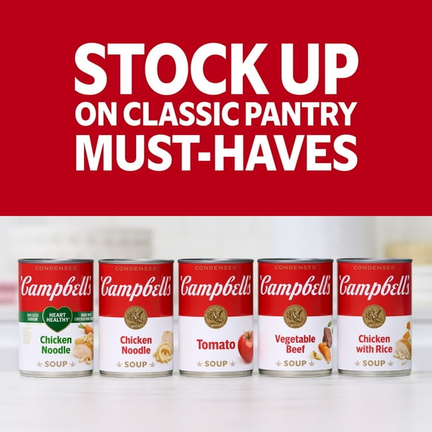 Campbell Chicken Noodle Soup (4 Pack) | Soup boxes - Walmart