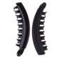 thumbnail image 2 of 10 pinzas para el pelo de plátano de gran tamaño, pinzas dentadas para el pelo, tocado femenino de primavera para uso femenino (2 estilos negros), 2 of 5