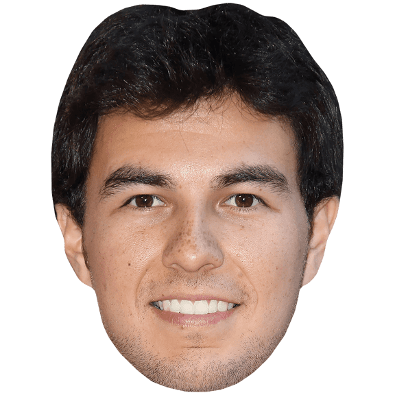 Sergio Perez Mendoza (Smile) Big Head.