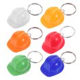 thumbnail image 1 of 6 mini llaveros de casco de construcción para niños y adultos, ideales como recuerdo de fiesta de ingeniería, mochilas, juguetes de construcción y suministros para bricolaje., 1 of 8