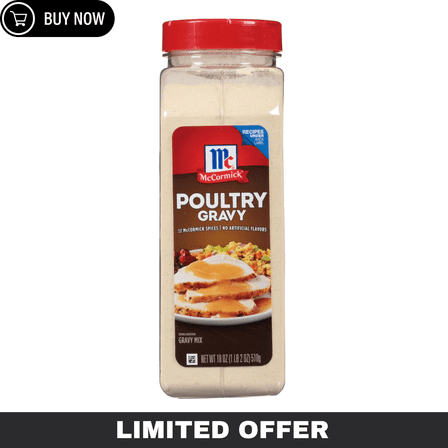 McCormick Poultry Gravy Mix, 18 oz.
