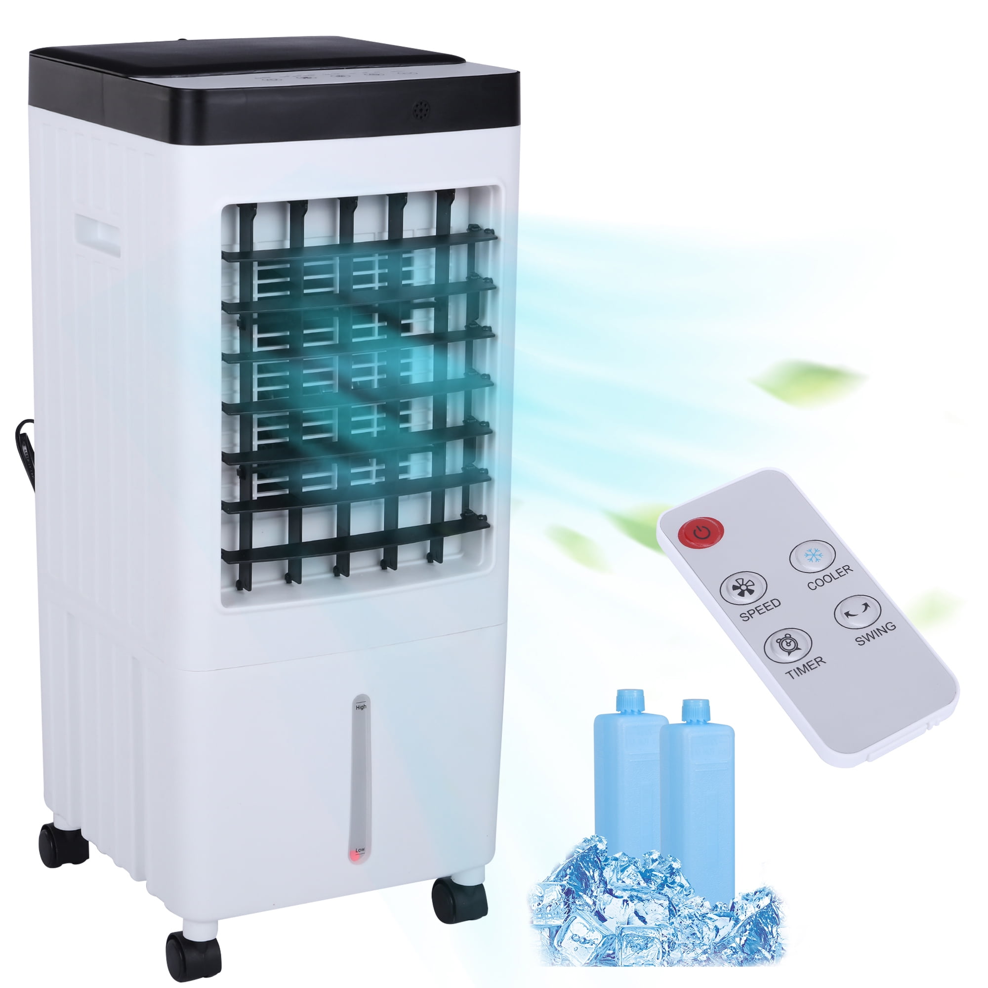 SHCKE Portable Air Conditioners Evaporative Air Cooler Windowless Air