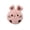 D002- Pink, variant on Plush, Bunny Rabbit Stuffed Animal, Stuffed Bunny Plush, 3X3 In, Gray, Pet Toys, Puppy Chew Toys, Elastic Ball, 1 Pc