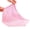 Pink, variant on Women's Underwear Mid Rise Seamless Sheer Mesh Panties Ultra-Thin Sexy See Through Soft Nylon Briefs