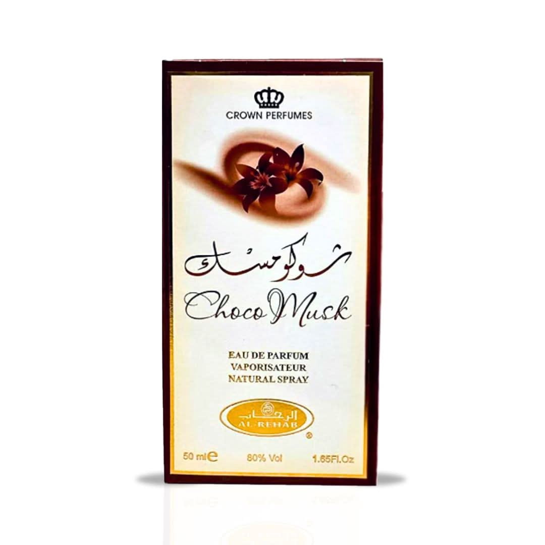 Choco Musk - Al-Rehab Eau De Natural Perfume Spray- 50 ml (1.65 fl. oz)