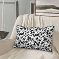 thumbnail image 5 of Hirioo Yin And Yang for Plush Pillow Cover for Bedroom and Living Room ,Elegant, Comfortable Home Decor-14"x20", 5 of 6