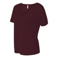 thumbnail image 2 of Bella Canvas Women's Slouchy V-Neck Tee B8815, 2 of 5