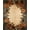 Brown Beige, Pattern 5, variant on ODIKA Zebra Leopard Print Cheetah Spotted Bold Inspired Border Cow for Entryway, Kitchen, Laundry Room, Stain Resistant Thin Throw