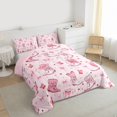 thumbnail image 3 of Feelyou Cowgirl Boot Twin Comforter Sets, Ballet Princess Bowknot Bedding Set, 2 Pieces, 3 of 8