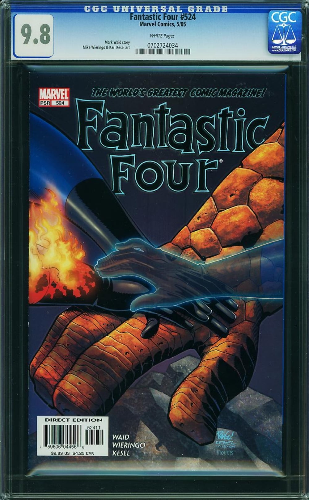 Cover of Fantastic Four #524