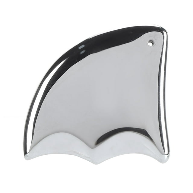 Planche de Guasha en Terahertz, Pierre Énergétique Outil Gua Sha en Forme de Queue de Poisson pour le Corps