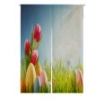 thumbnail image 1 of Cortina Noren ABPHQTO Huevos de Pascua Tulip Meadow 85x120 cm, 1 of 1