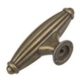 thumbnail image 3 of GlideRite 2-1/2 in. Fluted Cabinet Knob, Antique Brass, Pack of 10, 3 of 5