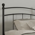 thumbnail image 5 of Merrick Lane Metal Twin Size Headboard Contemporary Arched Headboard With Adjustable Rail Slots, 5 of 12