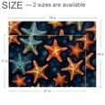thumbnail image 2 of Starfish Polyester Indoor Carpet, Right-Angle Floor Mat for Home, Office - Soft and Durable Area Rug for Living Room, Bedroom, and More - Easy to Clean and Maintain, 2 of 6