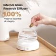 thumbnail image 2 of Difusor de aceites esenciales Lecdura Glass, 200 ml, aroma ultrasónico, 2 of 7