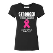 Promotion & Beyond Stronger Together Breast Cancer Awareness Women's T-shirt