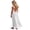 White, variant on Lvshlubb Girls Spaghetti Strap Dress Fashion Sleeveless Square Neck Vacation Sundress Summer Beach Dresses for Kids Size 5-14