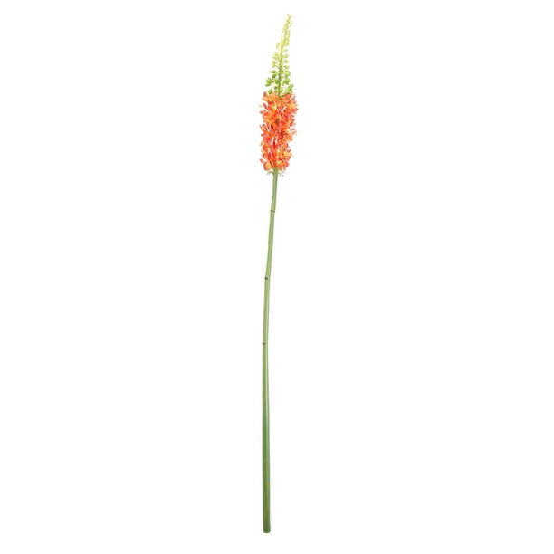 Northlight 37" Tige Florale Décorative en Queue de Renard Artificielle Orange et Rouge