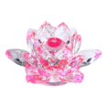 thumbnail image 1 of Lotus Ornaments Made of Crystal Glass, 8 cm, Lotus Green Ref: 4724, 1 of 5
