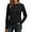 Black, variant on PPYOUNG Top for Womens Long Sleeve Casual Shirts Tunic Tops to Wear with Leggings Crew Neck Blouses