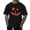 A192 Black, variant on Halloween Tops For Men Pumpkin Face Graphic Short Sleeve Round Neck Shirt Party Comfortable Men T Shirt Size 5XL Orange