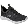 52642 Black Skechers Shoes Men Memory Foam Sport Walk Mesh Casual Slipon Sneaker
