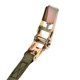 thumbnail image 3 of Correa de Amarre Uxcell 3.5M x 25mm con Hebilla de Trinquete hasta 800kg Verde Militar, 3 of 5