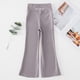 thumbnail image 5 of Odeerbi 6-16 Años Niñas Pantalones Acampanados Pantalones Color Sólido Cintura Alta Ropa de Exterior Pantalones Largos, 5 of 5