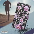 thumbnail image 4 of TECH CIRCLE Flip Wallet Phone Case for iPhone 17 Air (6.5", 2025) with Credit Card/Cash Slot, Stand Feature, Beatiful Floral Pattern PU Leather Protective Lightweight Cute Case, Pink Flowers, 4 of 6