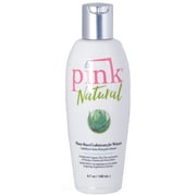 Angle View: Gun Oil Pink Natural | Premium Personal Lubricant Water-Based (Aloe+Ginseng)