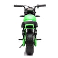 thumbnail image 3 of 24V 9AH Electric Dirt Bike, 12 MPH & 110lb Max, 350W Ride On Toy for Big Kids w/14in EVA Wheels & Metal Frame, Twist Grip Throttle, Dual Suspension, Music, Light, Kids Motorcycle for Kids 6+, Green, 3 of 6