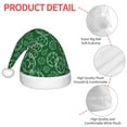 thumbnail image 6 of Cauagu Soccer Pattern Christmas Hat for Kids,Xmas Holiday Hat Santa Hat for Boys & Girls Festive Headwear Accessories for Christmas/New Year/Holiday, 6 of 6
