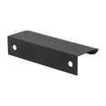 Black Kitchen Door Handles Cupboard Drawer Concealed Finger