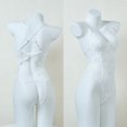 thumbnail image 1 of Lencería sexy, mono de tentación de encaje sexy para mujer, pijama uniforme abierto y transparente con agujeros, traje calado, 1 of 6