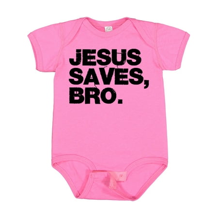 

Inktastic Jesus Saves Bro. Gift Baby Boy or Baby Girl Bodysuit