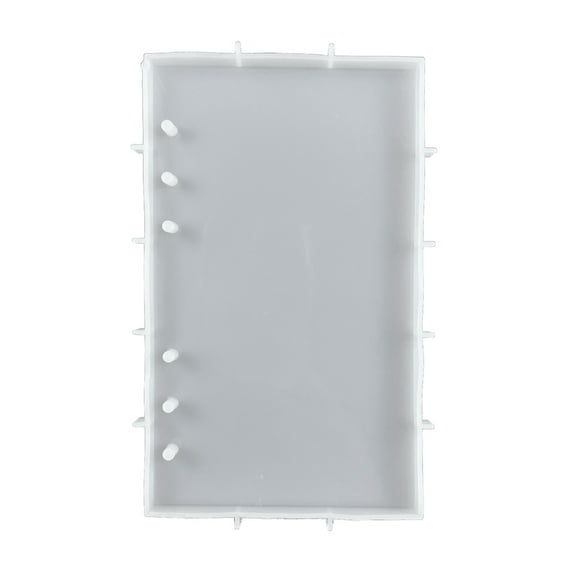 Aellinatey Resin Shaker Mold Quicksand Silicone Mold Casting Epoxy Mold Notebook Shaped