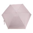 thumbnail image 2 of Unique Bargains 1 Pcs Compact Umbrella 5-Fold Umbrella Pink Purple, 2 of 6
